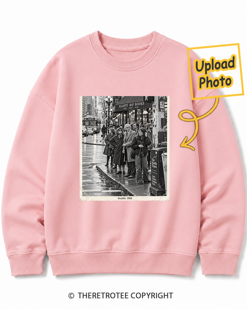 TheRetroTee Personalized Seattle 1988 Sweatshirt