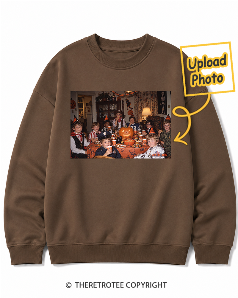 TheRetroTee Personalized Halloween Night 1980 Sweatshirt