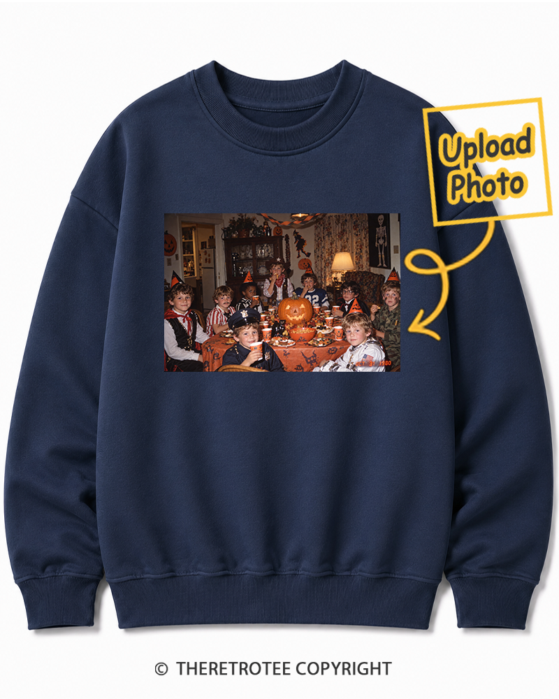 TheRetroTee Personalized Halloween Night 1980 Sweatshirt