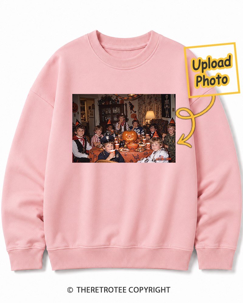 TheRetroTee Personalized Halloween Night 1980 Sweatshirt