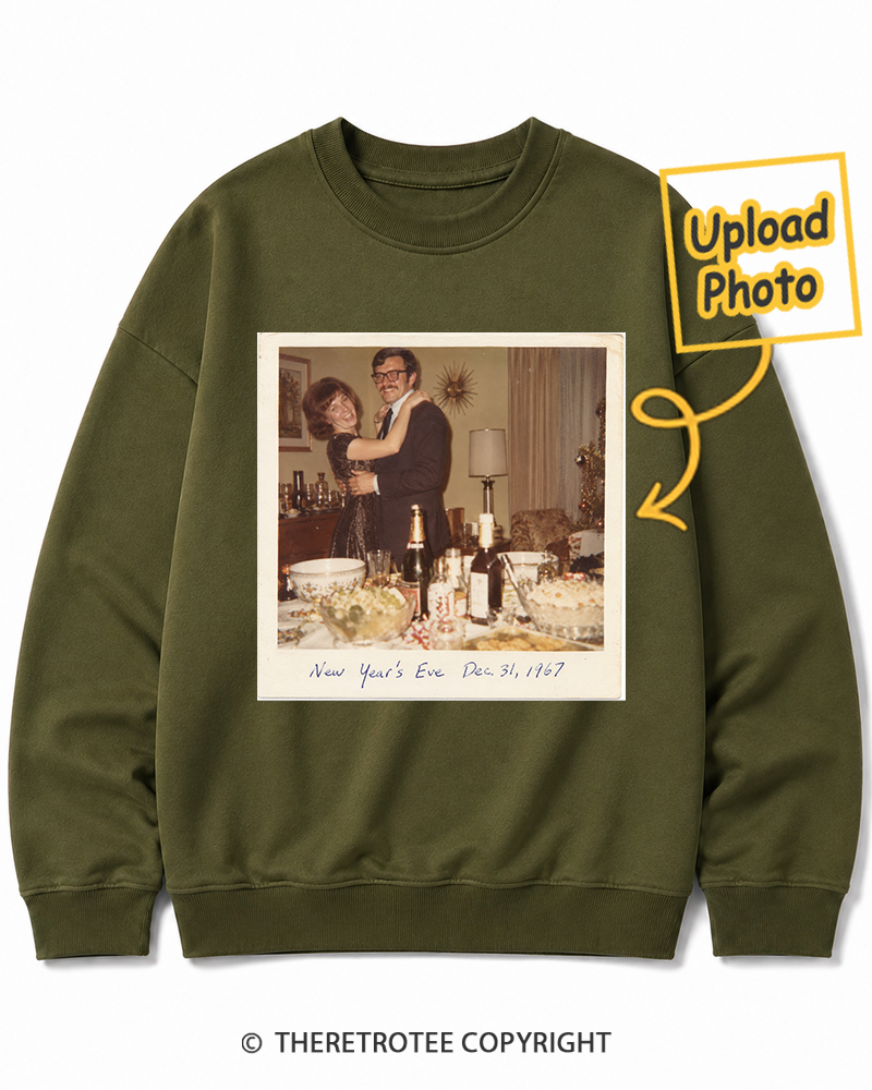 TheRetroTee Personalized New Year's Eve 1967 Sweatshirt