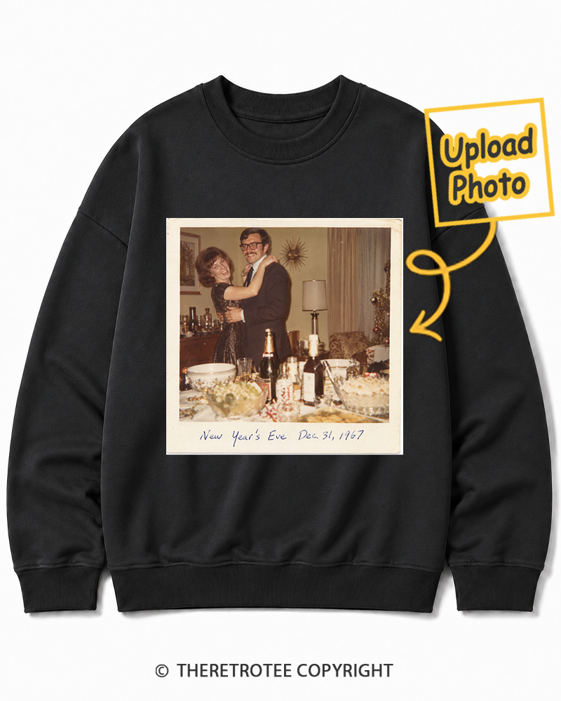 TheRetroTee Personalized New Year's Eve 1967 Sweatshirt