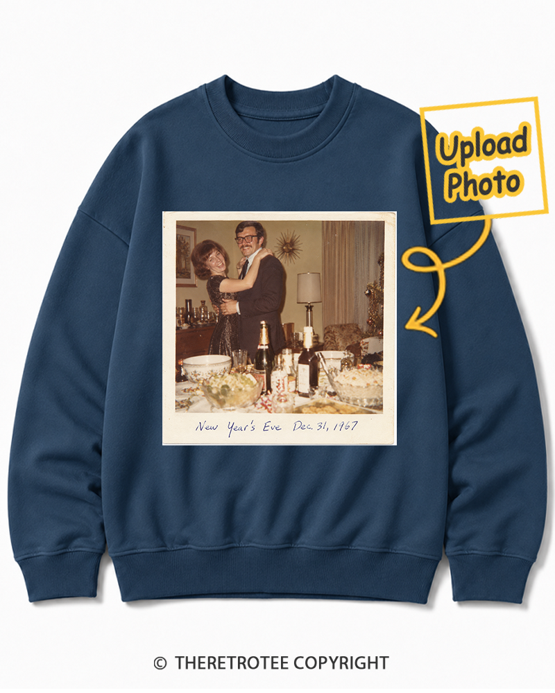 TheRetroTee Personalized New Year's Eve 1967 Sweatshirt