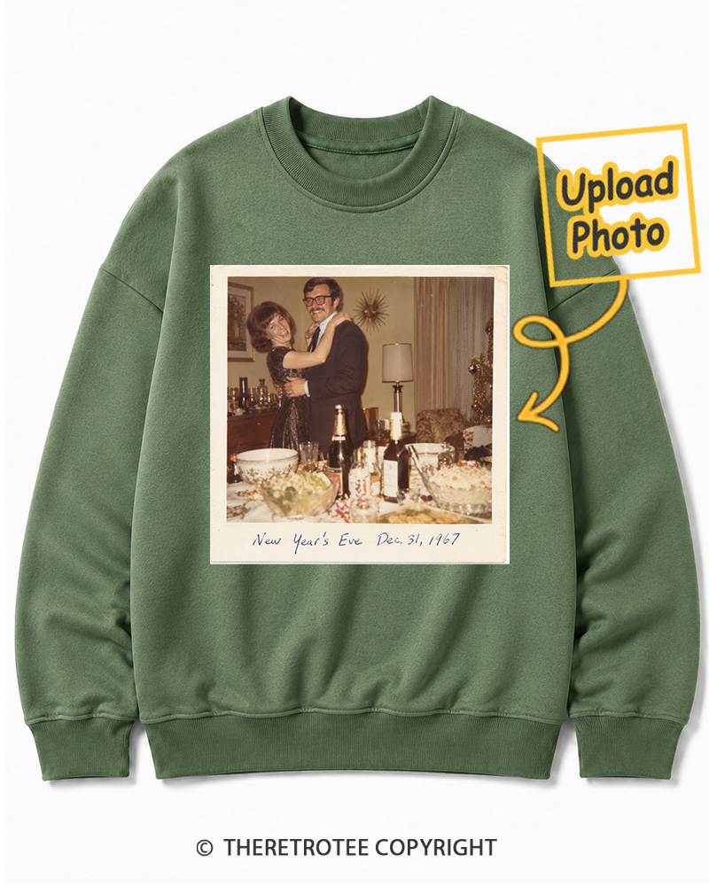 TheRetroTee Personalized New Year's Eve 1967 Sweatshirt