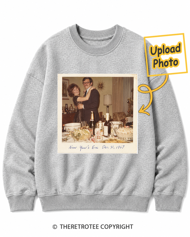 TheRetroTee Personalized New Year's Eve 1967 Sweatshirt