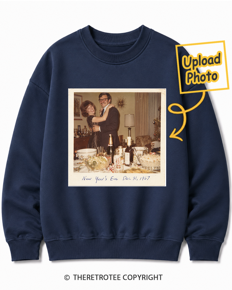 TheRetroTee Personalized New Year's Eve 1967 Sweatshirt