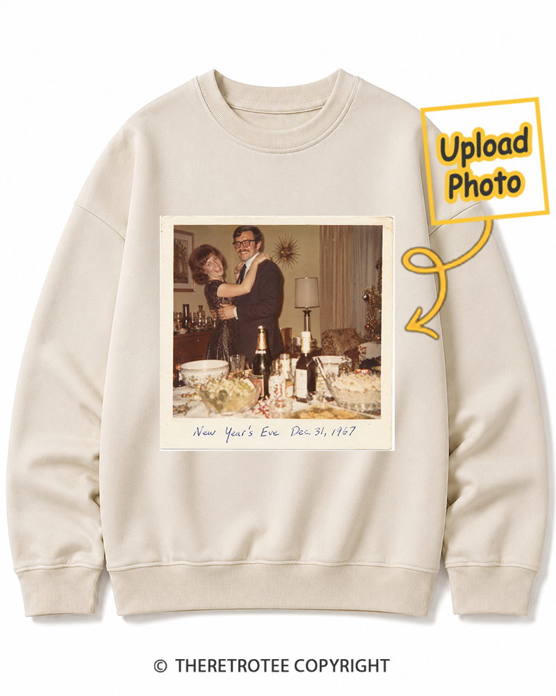 TheRetroTee Personalized New Year's Eve 1967 Sweatshirt