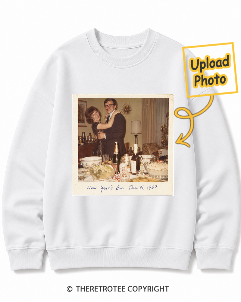 TheRetroTee Personalized New Year's Eve 1967 Sweatshirt