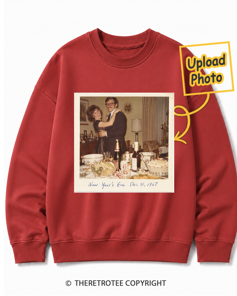 TheRetroTee Personalized New Year's Eve 1967 Sweatshirt