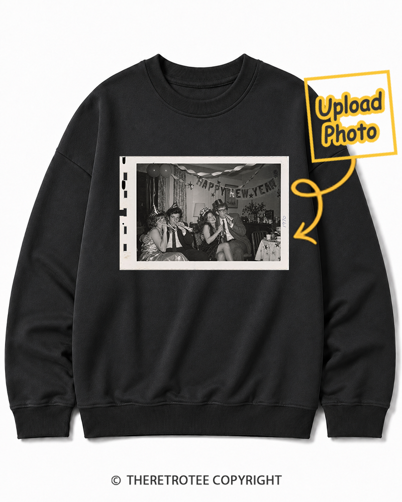 TheRetroTee Personalized Hello 1970 Sweatshirt