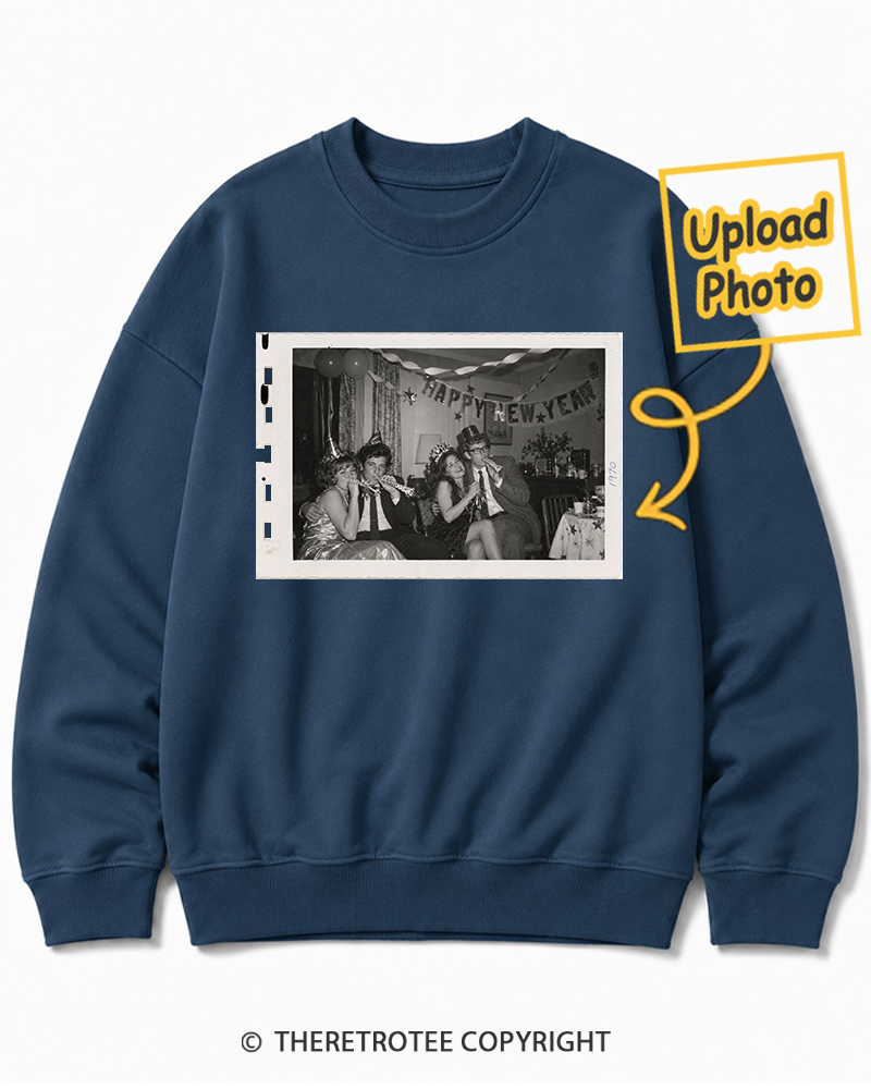 TheRetroTee Personalized Hello 1970 Sweatshirt