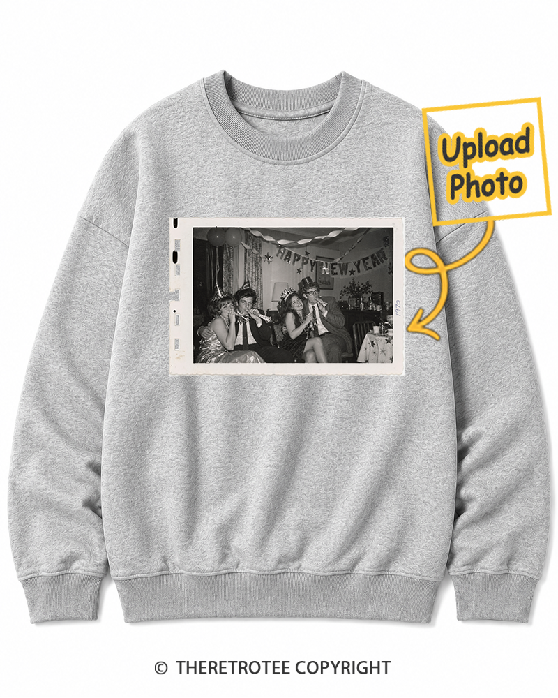 TheRetroTee Personalized Hello 1970 Sweatshirt