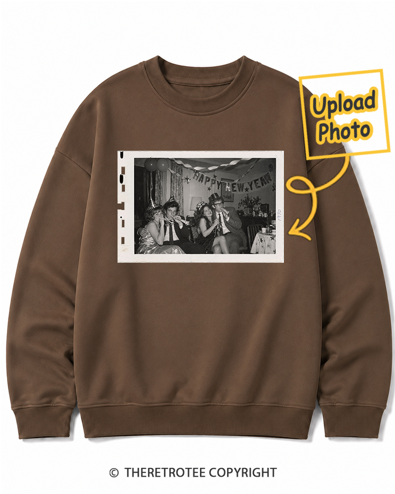 TheRetroTee Personalized Hello 1970 Sweatshirt