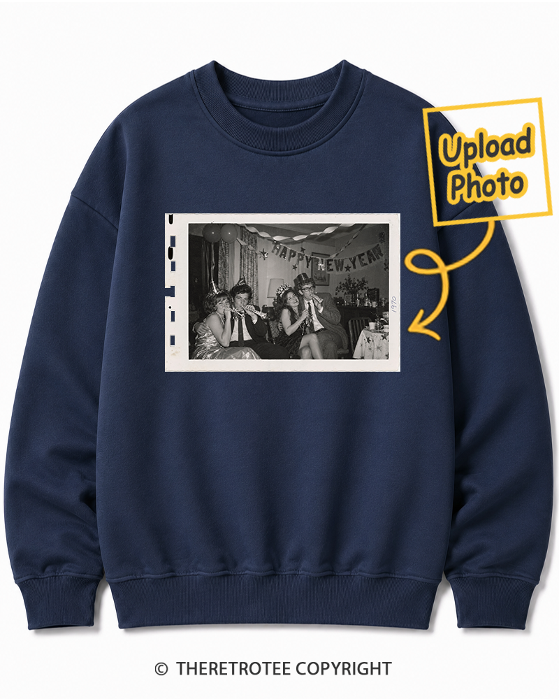 TheRetroTee Personalized Hello 1970 Sweatshirt