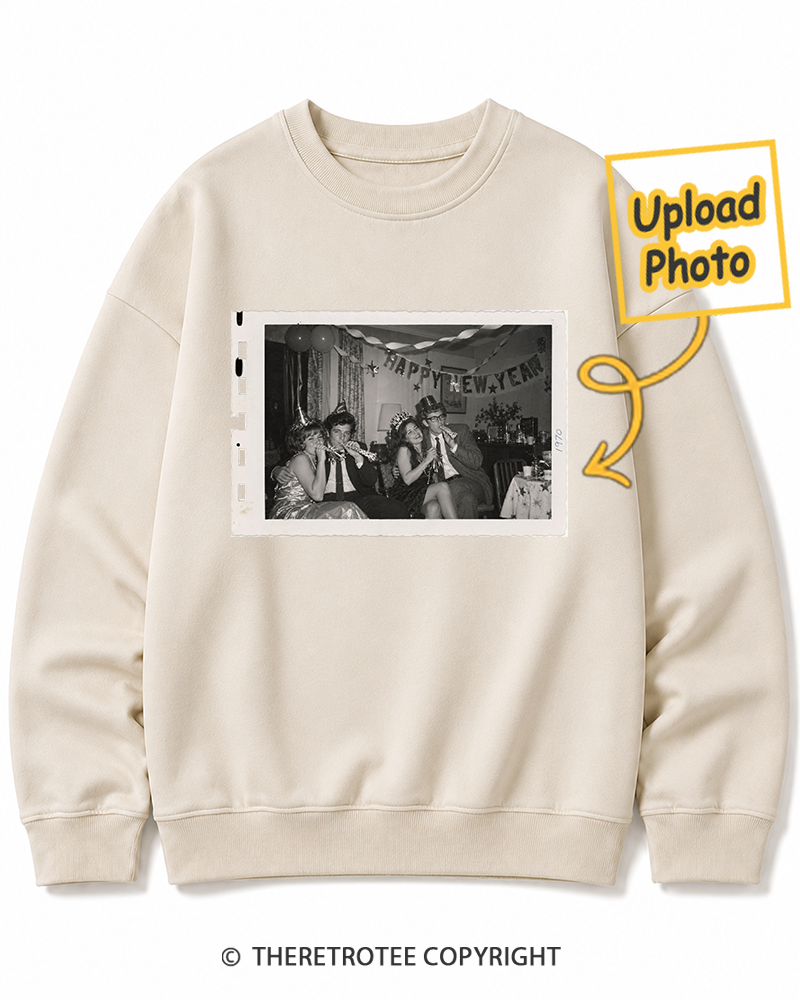 TheRetroTee Personalized Hello 1970 Sweatshirt