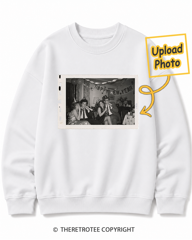 TheRetroTee Personalized Hello 1970 Sweatshirt