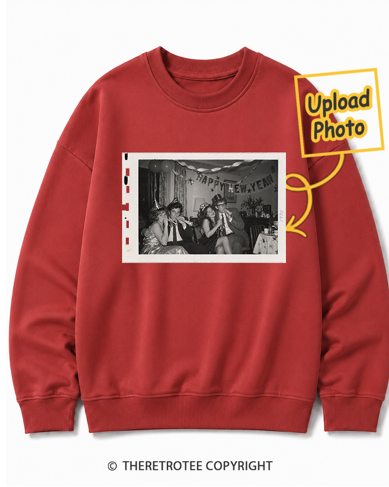 TheRetroTee Personalized Hello 1970 Sweatshirt