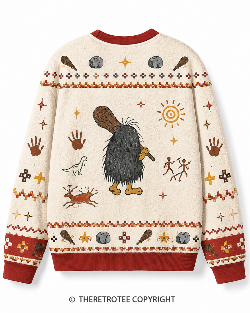 TheRetroTee 1970s Stone Hero Sweater