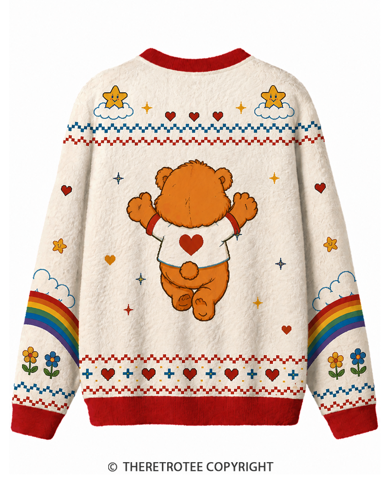TheRetroTee Nobody Cares 1970s Sweater