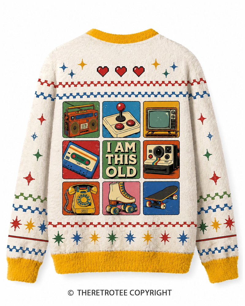 TheRetroTee Retro Starter Pack 1990s Sweater