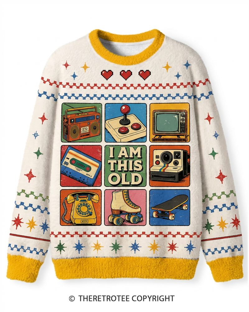 TheRetroTee Retro Starter Pack 1990s Sweater