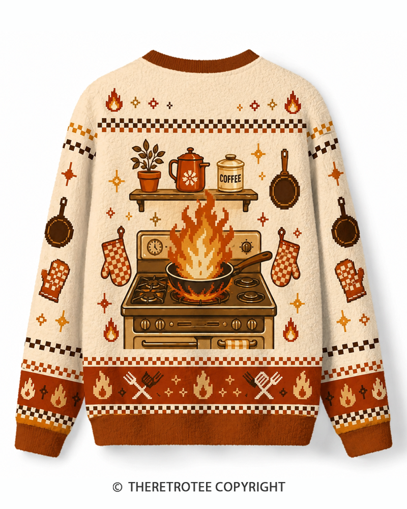 TheRetroTee I’m Fine 1950s Sweater