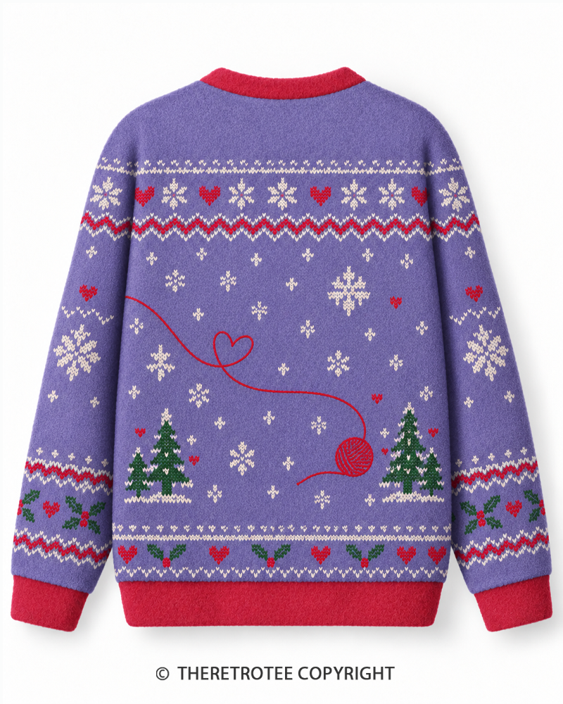 TheRetroTee Merry Mischief Christmas Sweater