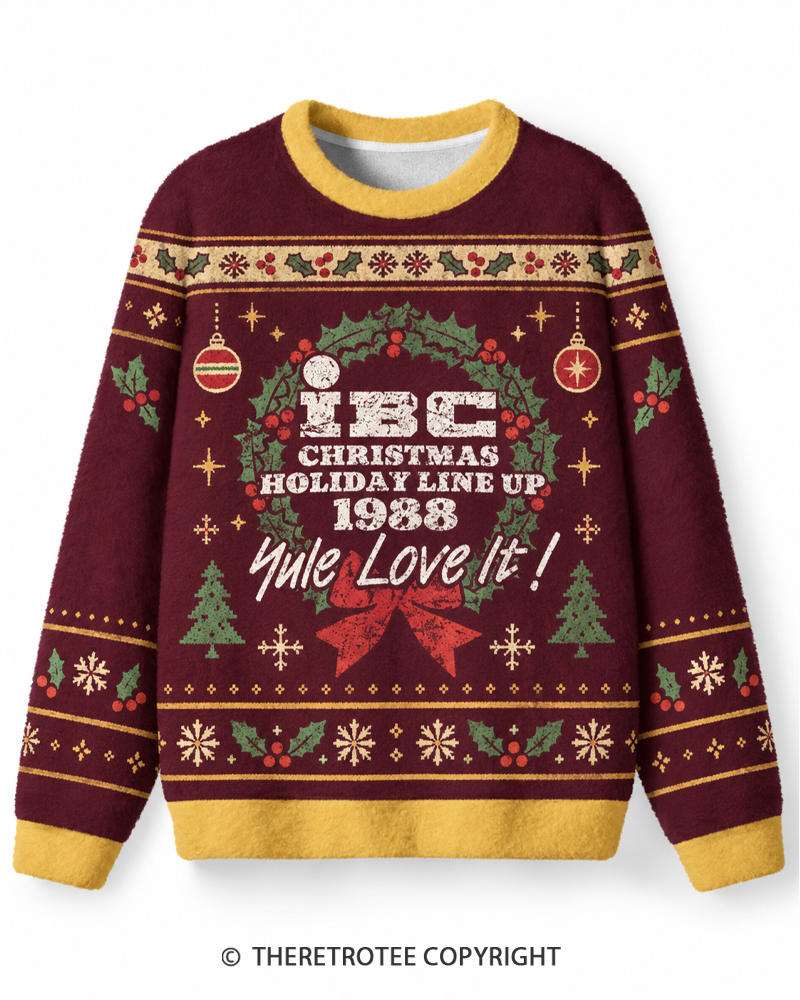 TheRetroTee Holiday Favorites Sweater
