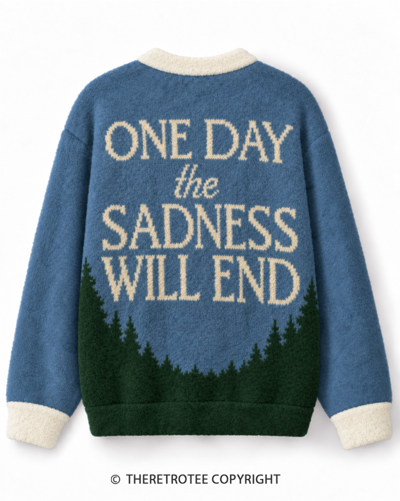TheRetroTee Vintage 1990s Evergreen Mountain Town Sweater