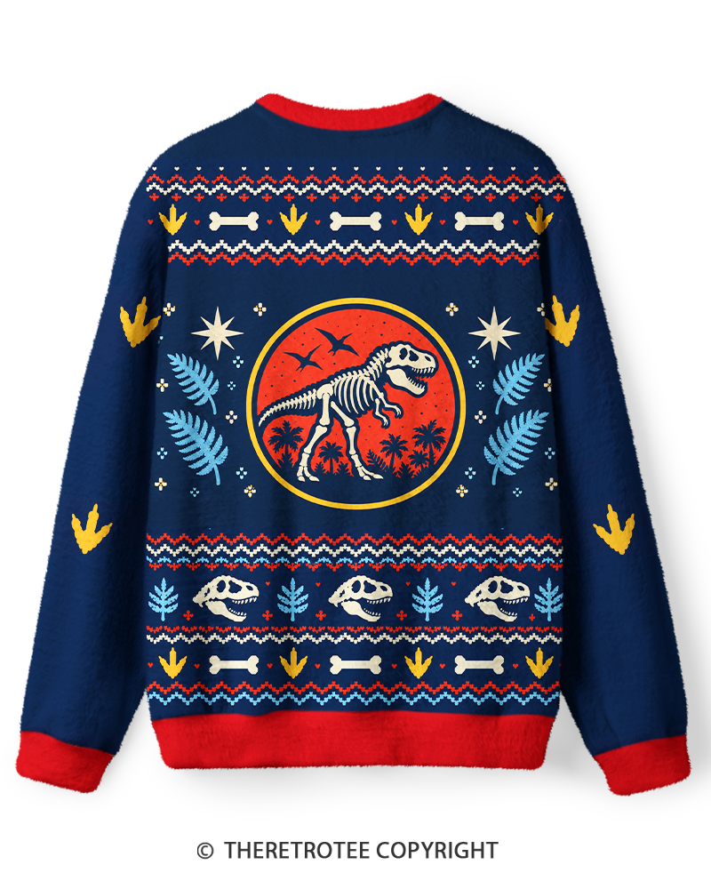 TheRetroTee Jurassic Dad Retro Sweater