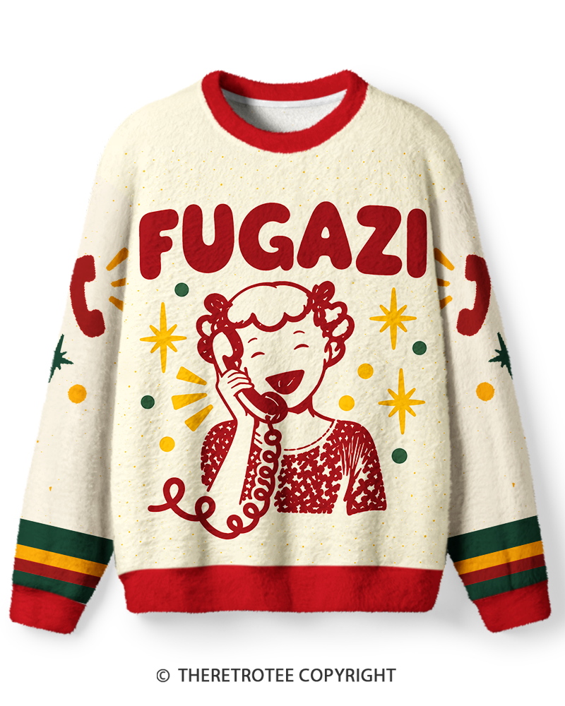 TheRetroTee Fugazi Phone Chat Sweater