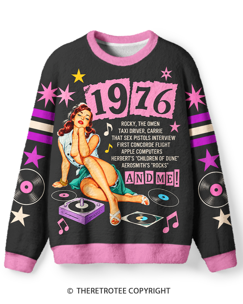 TheRetroTee Seventies Retro Memory Sweater