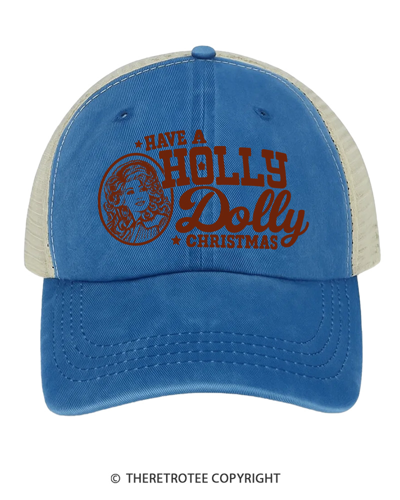 TheRetroTee Holiday Cheer 1970s Trucker Hat
