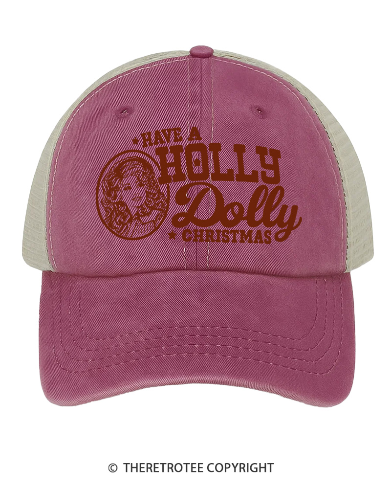TheRetroTee Holiday Cheer 1970s Trucker Hat