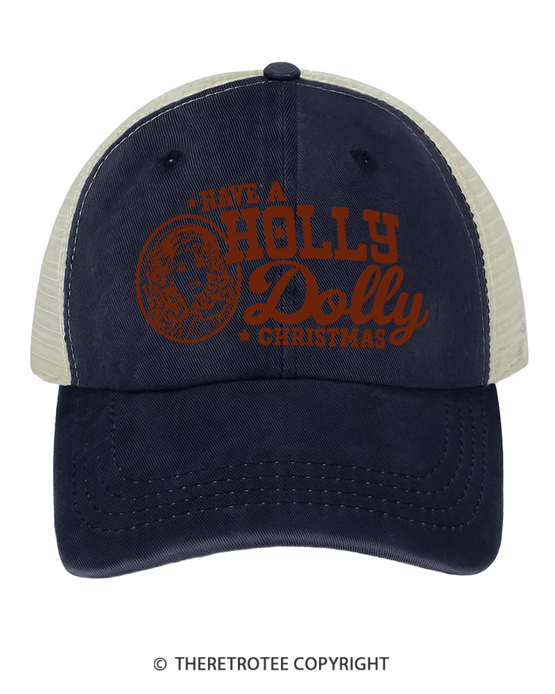 TheRetroTee Holiday Cheer 1970s Trucker Hat
