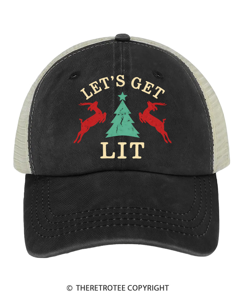 TheRetroTee Last One Lit 1980s Trucker Hat