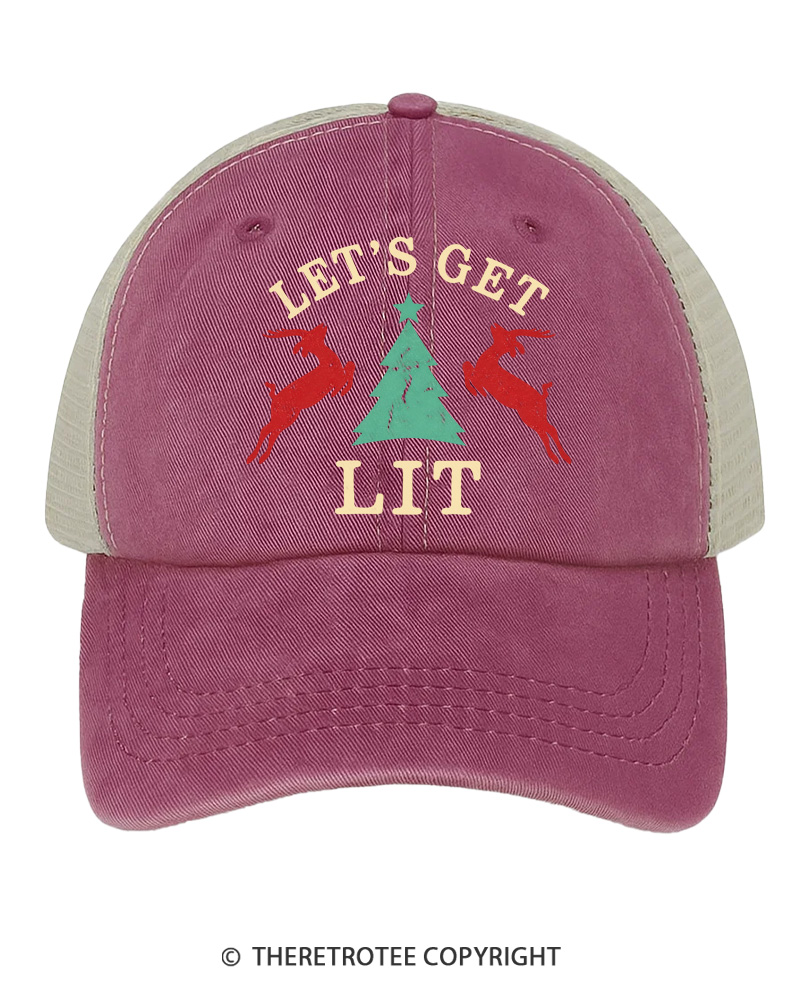 TheRetroTee Last One Lit 1980s Trucker Hat