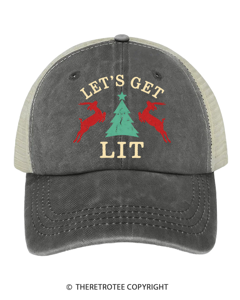 TheRetroTee Last One Lit 1980s Trucker Hat