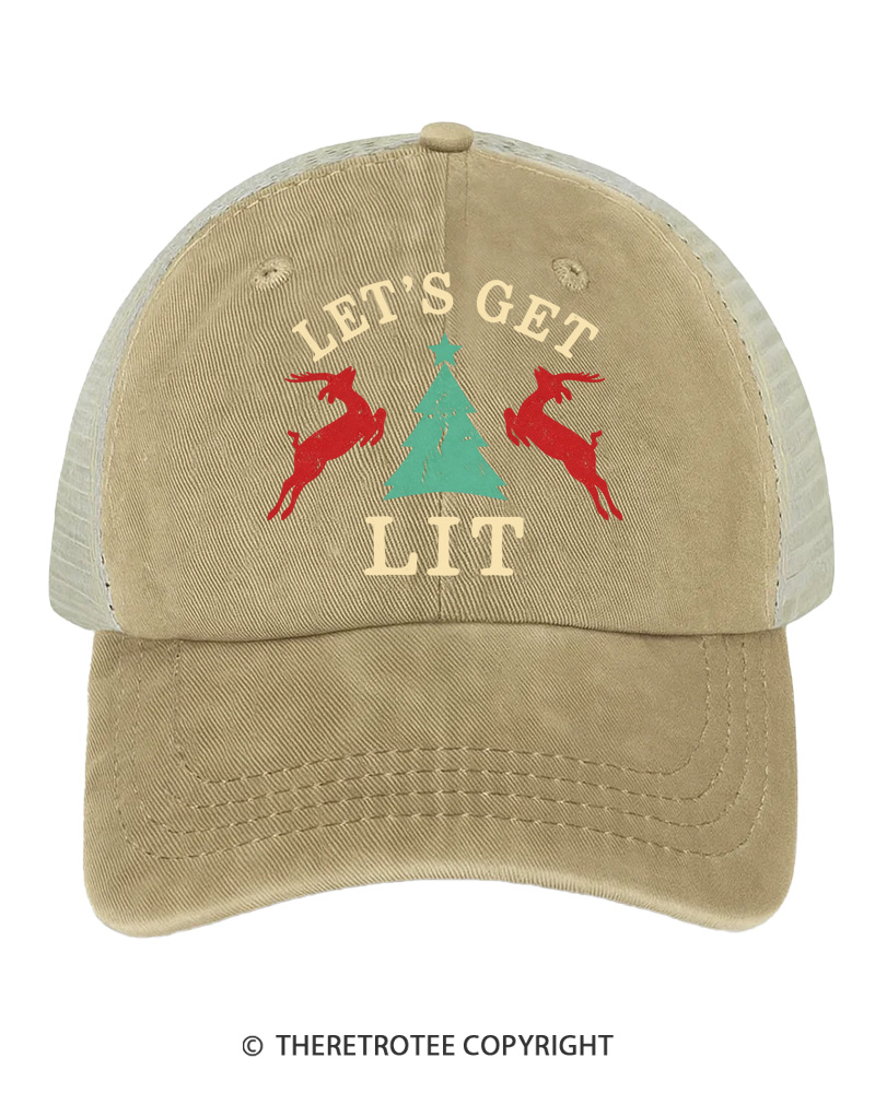 TheRetroTee Last One Lit 1980s Trucker Hat