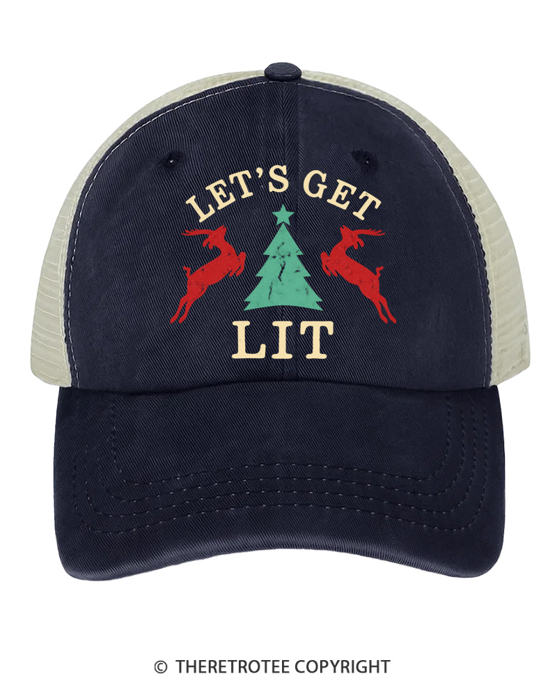 TheRetroTee Last One Lit 1980s Trucker Hat