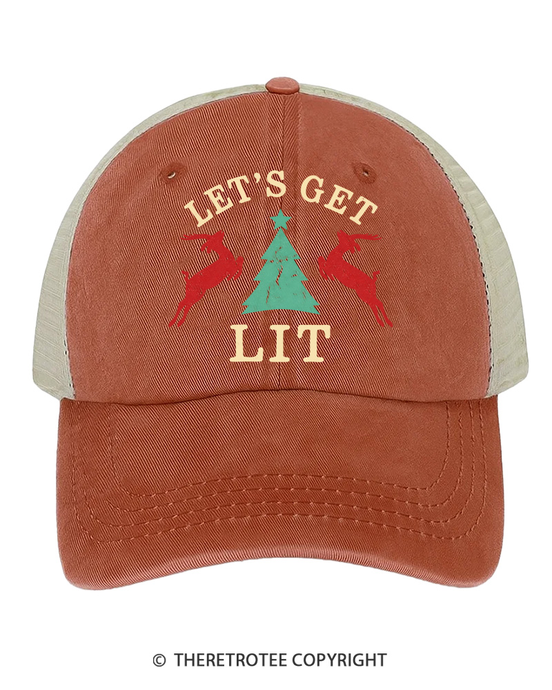 TheRetroTee Last One Lit 1980s Trucker Hat