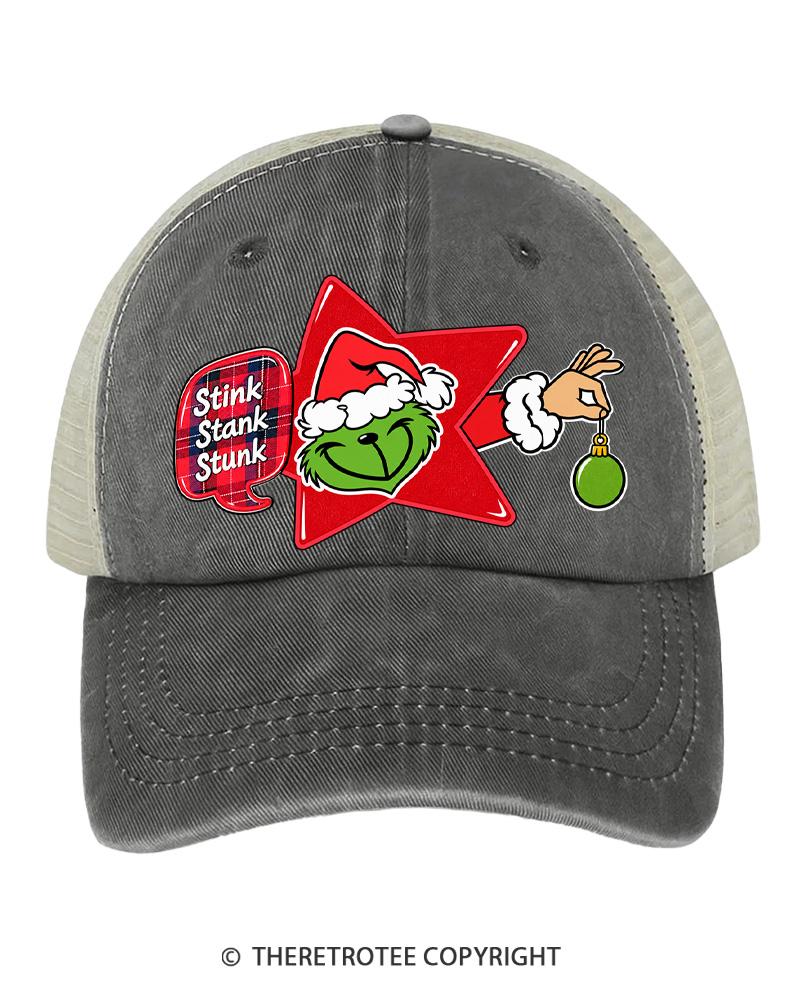 TheRetroTee Holiday Mischief 1960s Trucker Hat