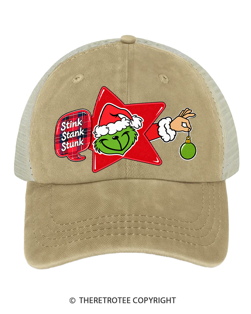 TheRetroTee Holiday Mischief 1960s Trucker Hat