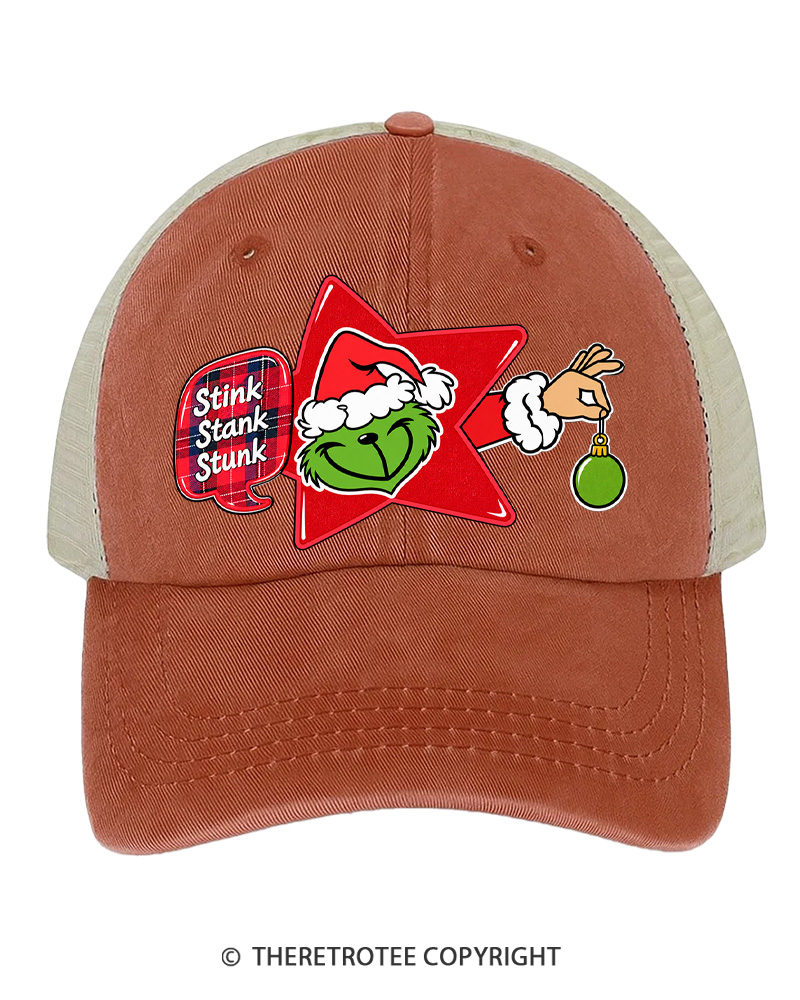 TheRetroTee Holiday Mischief 1960s Trucker Hat