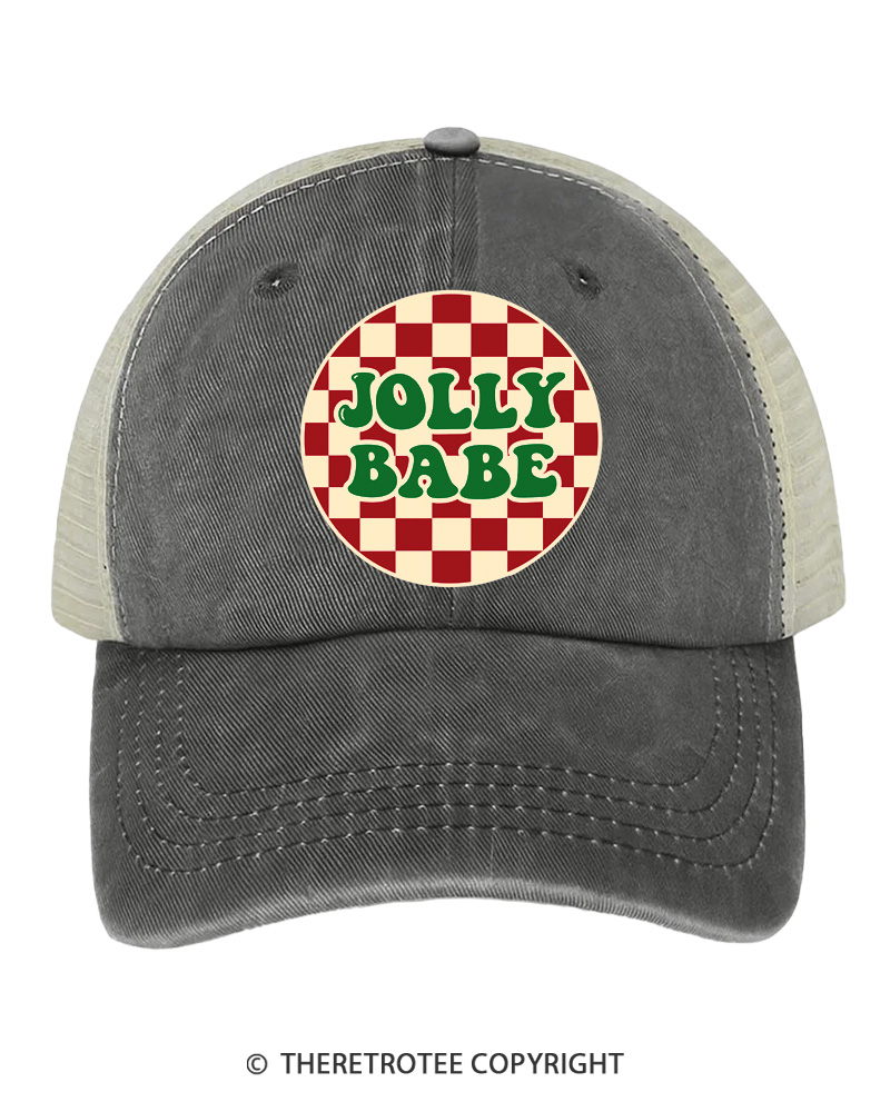TheRetroTee Oh My Christmas 1970s Trucker Hat