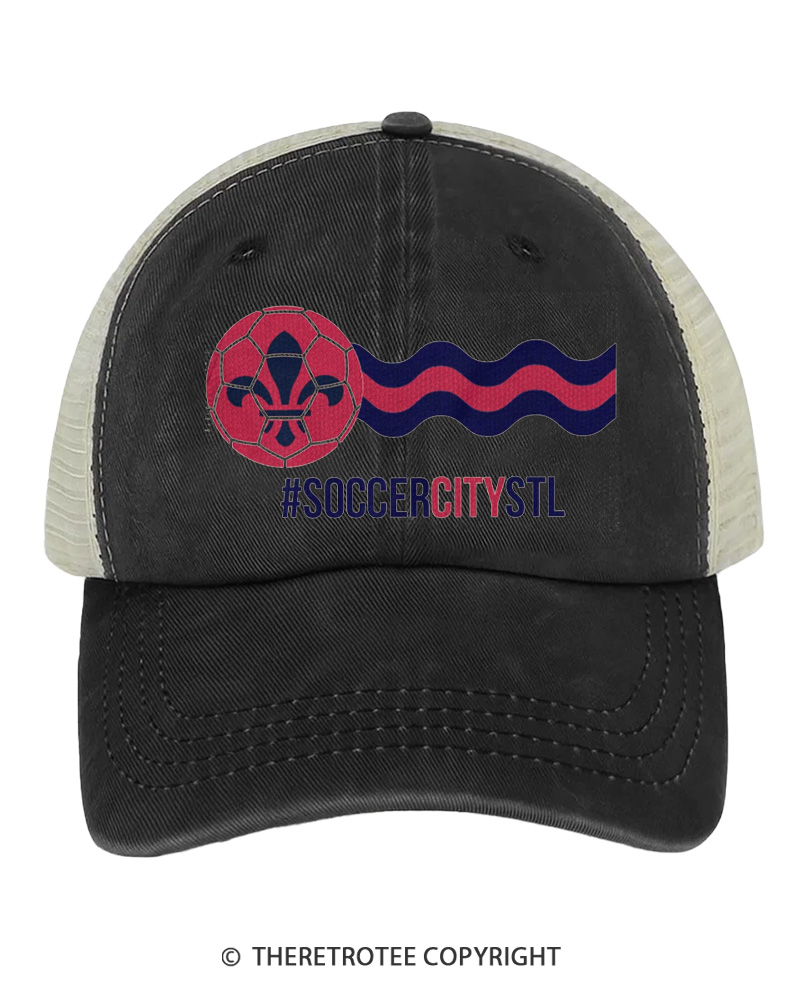 TheRetroTee St. Louis Embroidered Trucker Hat
