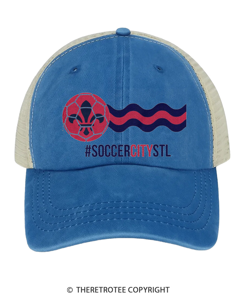 TheRetroTee St. Louis Embroidered Trucker Hat