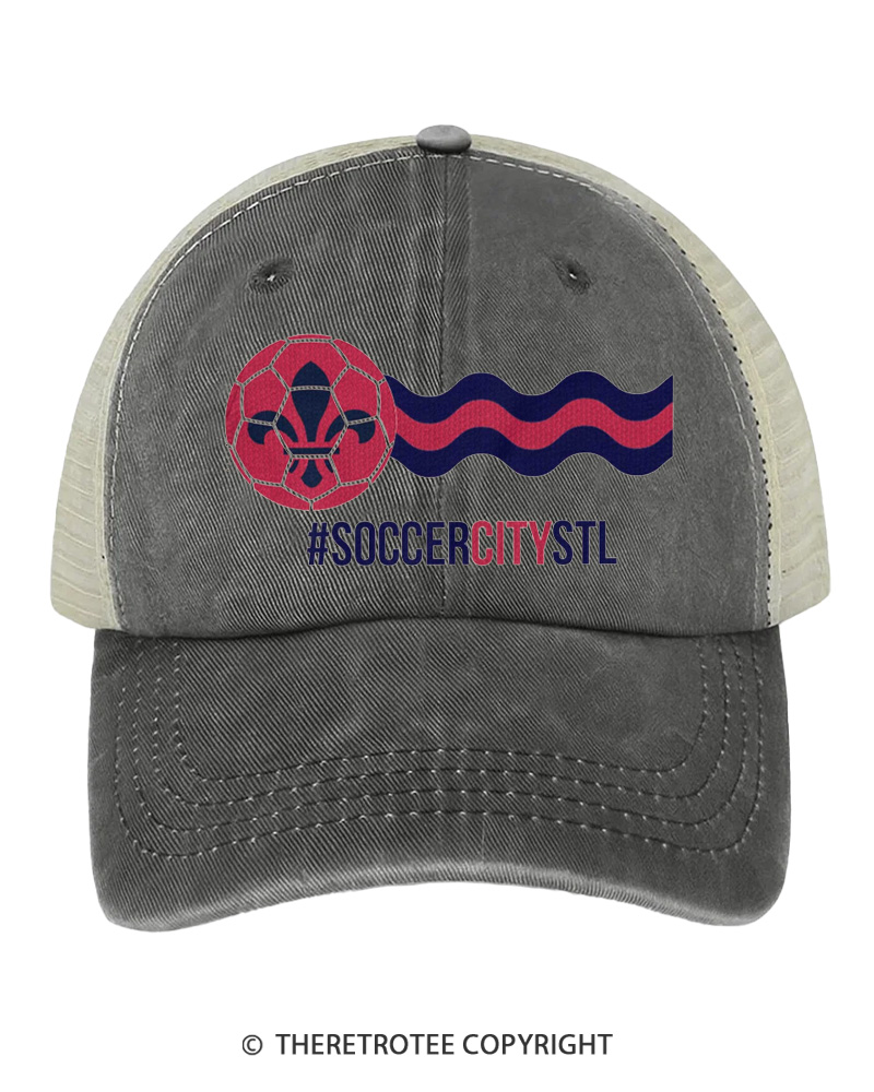 TheRetroTee St. Louis Embroidered Trucker Hat