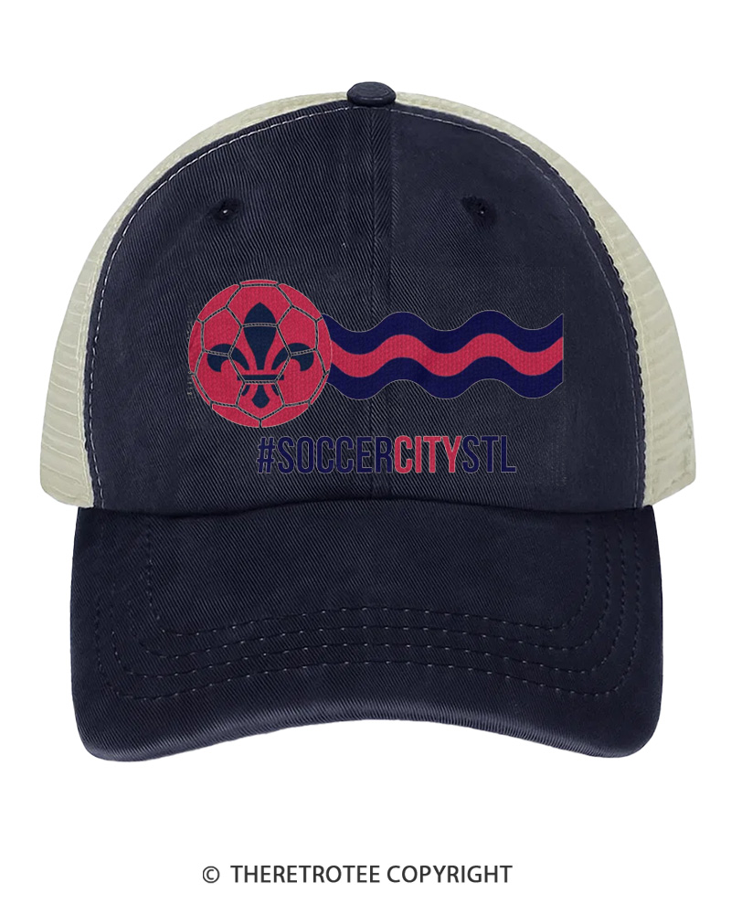TheRetroTee St. Louis Embroidered Trucker Hat