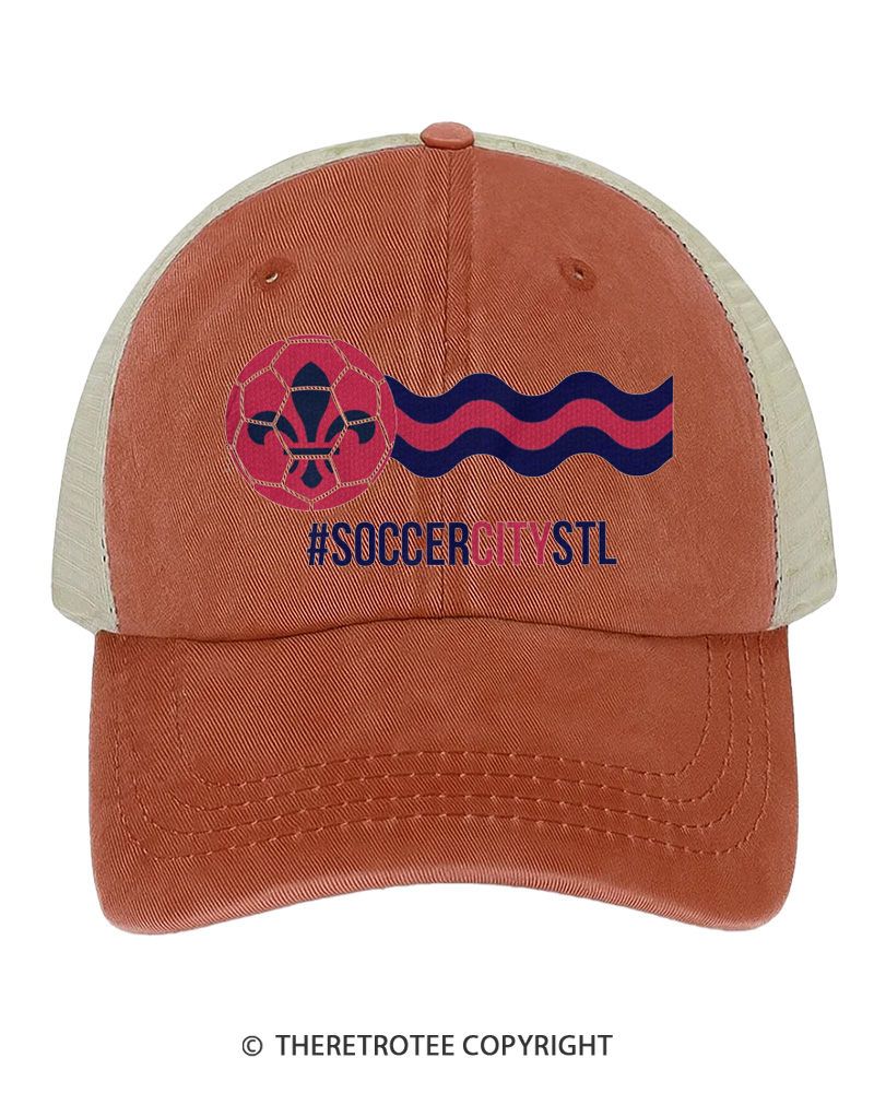 TheRetroTee St. Louis Embroidered Trucker Hat